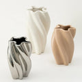 Creative Design Home Decor Accessories Abstract Ceramic Vase Modern Living Room Decoration Art Ornament Flower Vases