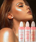 HANDAIYAN 3 Colors Shimmer Face Glitter Loose Powder Highlighter Waterproof Vegan Long-lasting Makeup Cosmetics