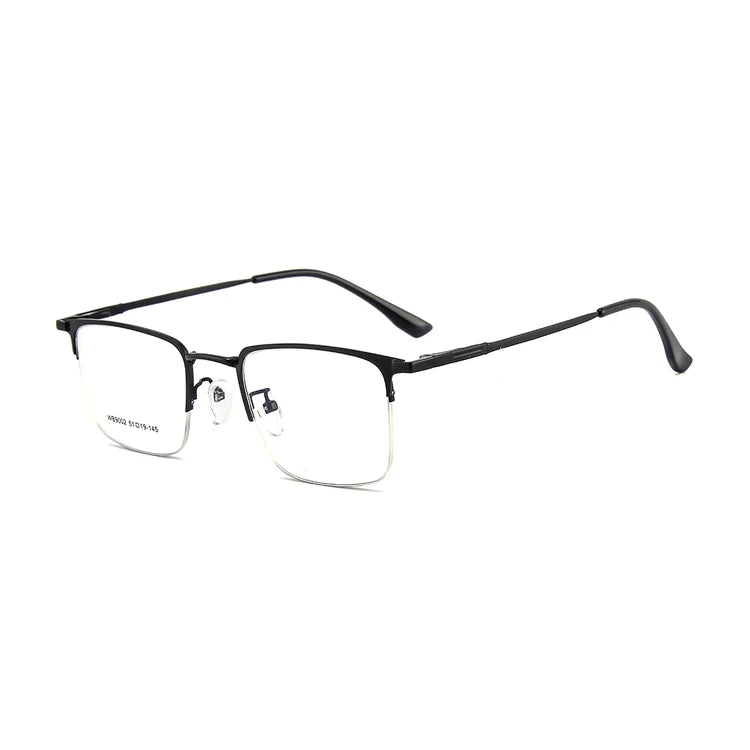 Eyebrow Myopia Glasses Frame Men's Retro Finished Optical Business Lightweight Eyebrow Eyeglass Frame Men's