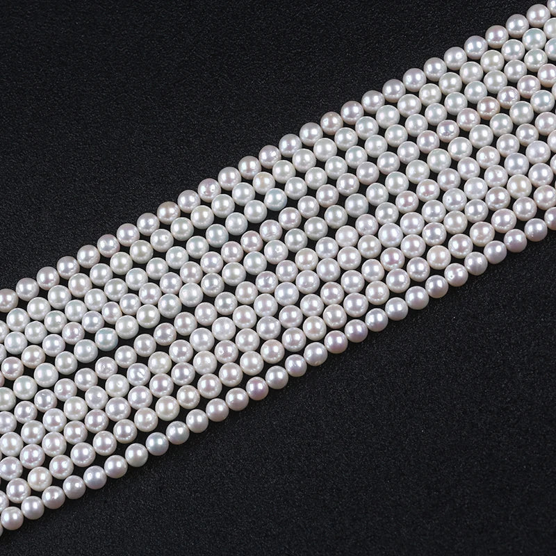 7-8mm White Loose Chinese Akoya Pearl Strand for Jewelry Making