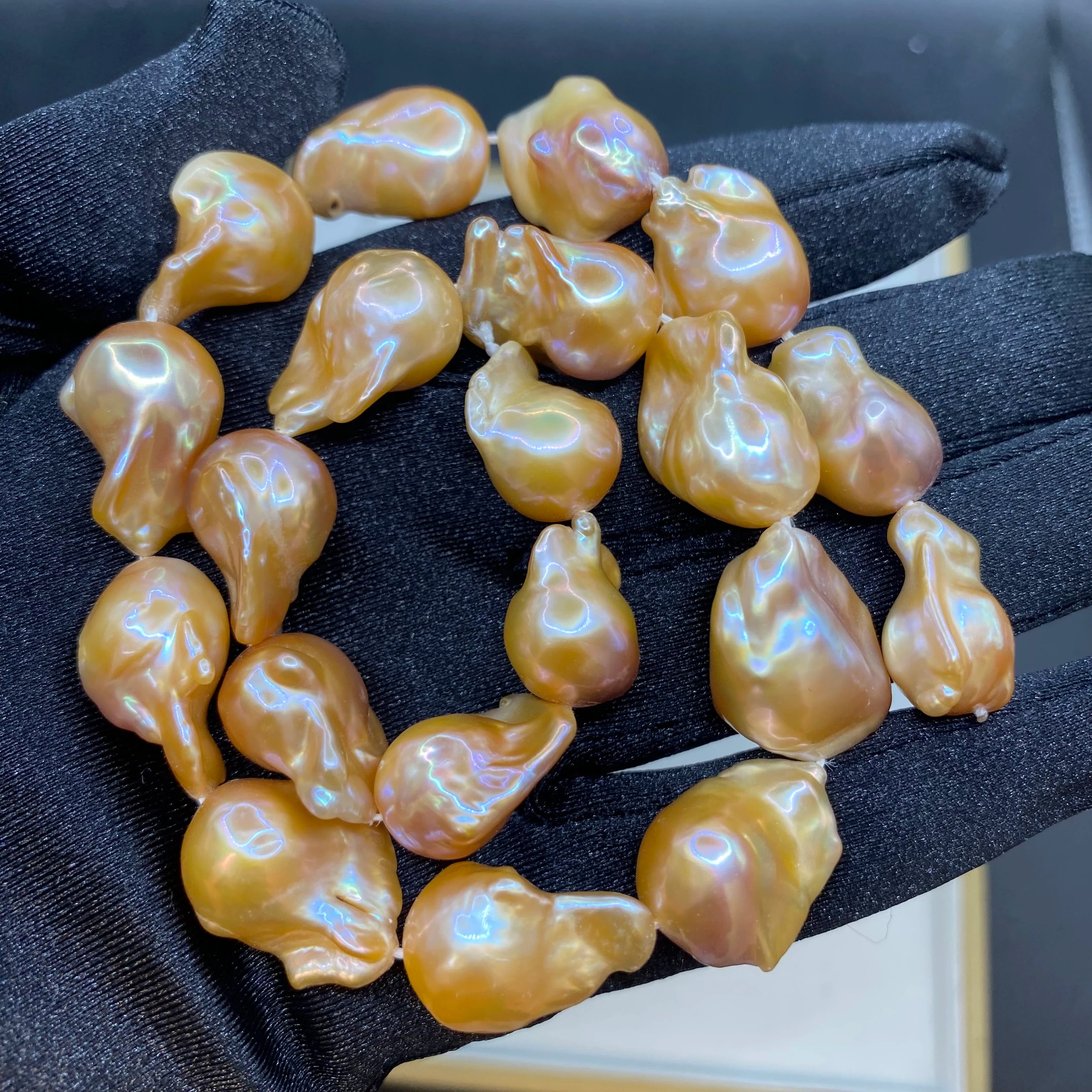 Wholesale Pink Baroque Pearl Strand Natural Freshwater Loose Pearls 2-3A Irregular Baroque Pearl Beads for Jewelry Making