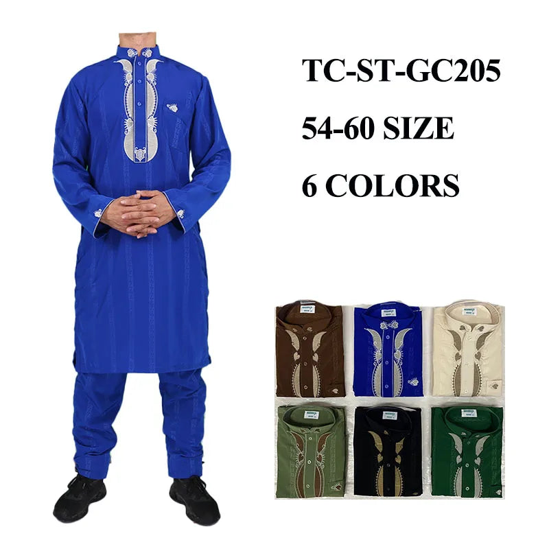 CCY Muslim Robes Abaya Kuwaiti Jalabiya Jubba Style Half Kurta Pajama Button Designs Satin Thobe for Men Hommes Musulman