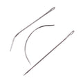 6CM 12Pcs C J I Mix TYPE Curved Needles Hair Weaving Thread/Sewing Needles for Hair Extension Tool Ordinary Small Packet