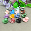 3cm Crystal Duck Carvings Healing Quartz Crystal Mixed Materials Duck Ornaments for Collection Gift