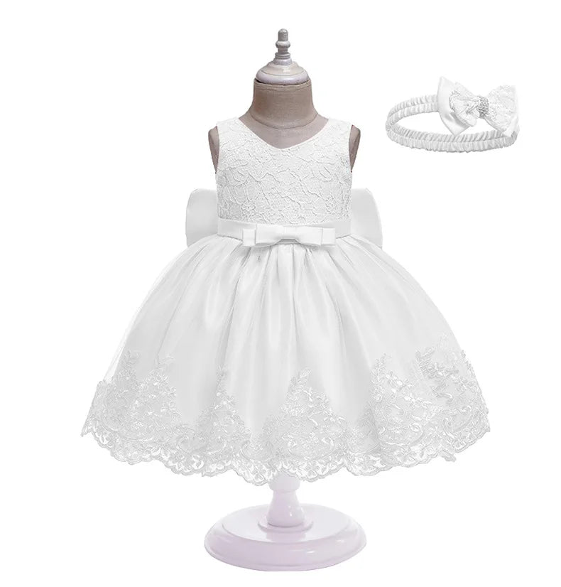 Summer High Quality Flower Girls Dresses for Weeding Princess Dress Girls Lace Dress