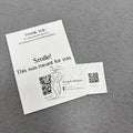 Custom Print Thank You Card Business Card With QR Code Paper Card Thank You for Your Purchase Printed Products Hang Tag