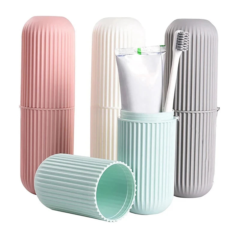 Portable Toothbrush Holder Box Outdoor Travel Camping Toothbrush Storage Organizer Case Bathroom Accessories Toothpaste Box
