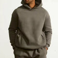 No MOQ 1Pcs Gym Casual Sweatshirt Pullover Designer Hoodie Hip Hop Big Pocket Baggy Custom Streetwear Black Man Women'S Hoodie