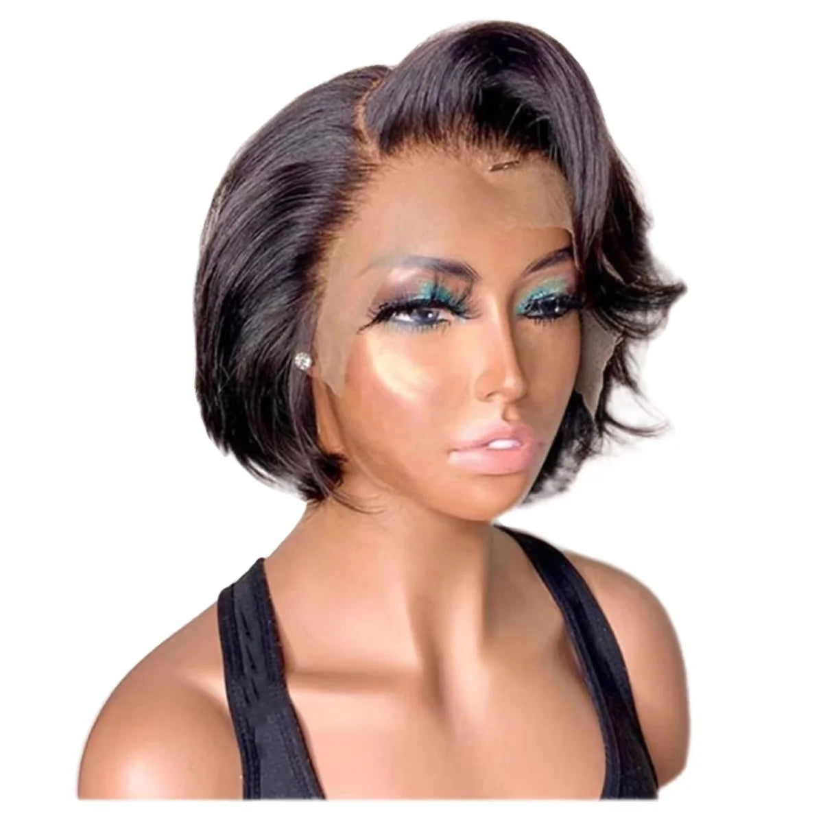 Wholesale Sales Remy Virgin Human Hair Brazilian Short Pixie Wig Glueless 100% Human Hair Wigs