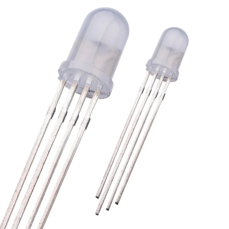 Jstronic Programmable Addressable 5mm 8mm Rgb Led with Built in IC Light Dip WS2812 WS2812B SK6812 WS2811 LED Diode