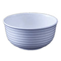 Manufacturing Restaurant Dinnerware Noodle Serving 7 Inch White Large Capacity Melamine Salad Bowl