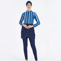 Modest Full Covered Islamic Swimsuit Customizable Long Sleeve Muslim Swimsuit Burkini Hijab Sport Hijab Swimsuit