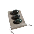 HZ Nephrite Jade Yoni Egg Set Vaginal Tightening Love Egg Kegel Exerciser Natural Pink Crystal Yoni Wand Massage Ball