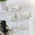 Wholesale Empty Lotion Cosmetics Cream Cheap Unique 250Ml Glass Airless Pump Bottle Jars for Candles
