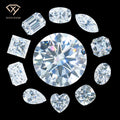 Wholesale 5MM 0.5carat GRA Cert DEF White Round Shape Brilliant but Synthetic Diamond Stone VVS Clarity Loose Moissanite