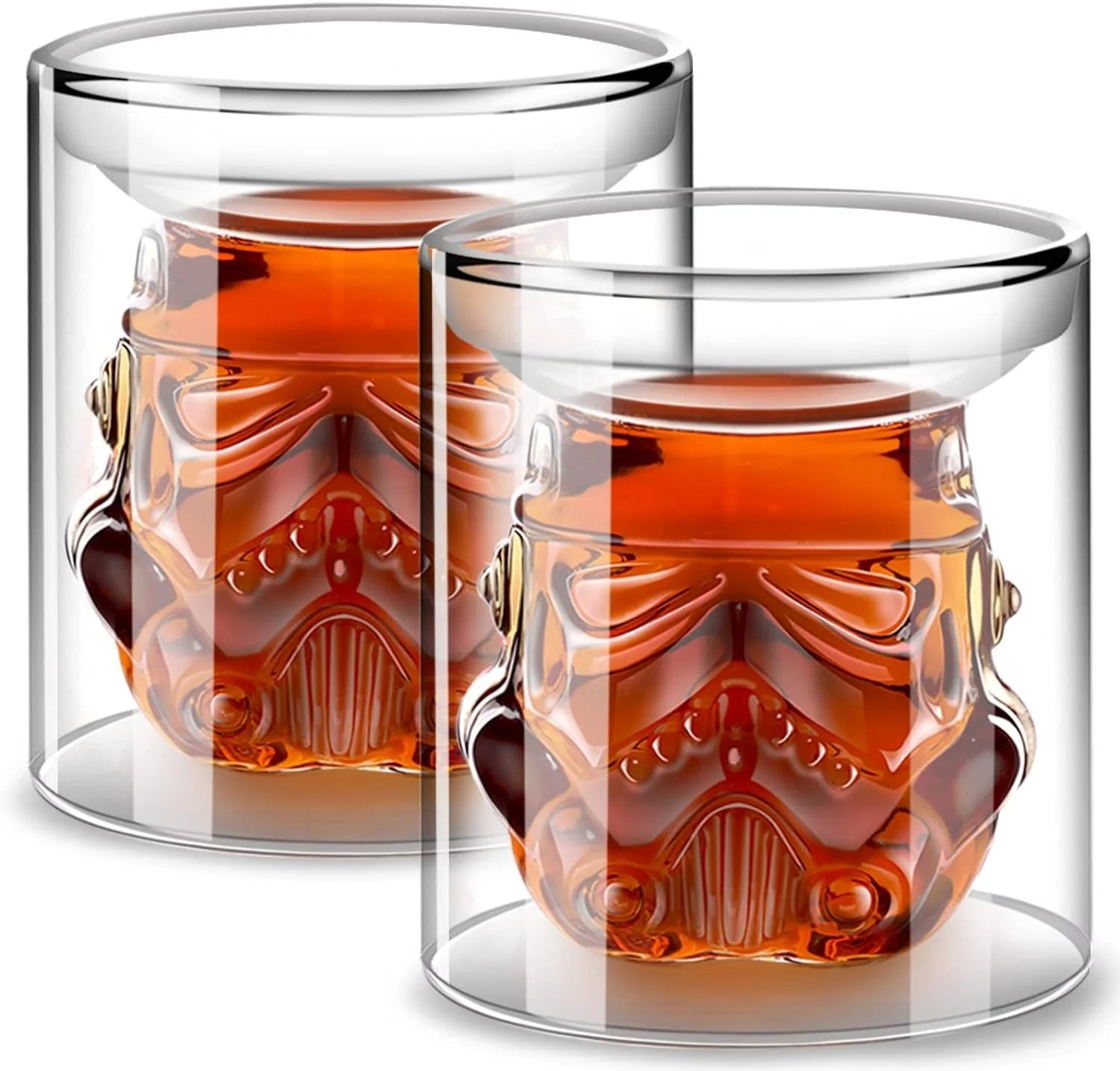 Men's Creative Transparent 150ml Shot Glass Gift Set High Borosilicate Heat/Cold Resistant Wine Jug Wholesale Option Available