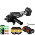125MM Brushless Angle Grinder for Makita 18V Battery M14 3 Gears Metal Wood Cutting Polishing Derusting Power Tool