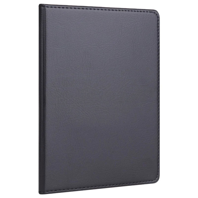 Deli 7901 Black Leather Cover Notebook Set 25K 80sheets Notepad Minute Book for Business Meetings 80pcs Per Carton Corporate