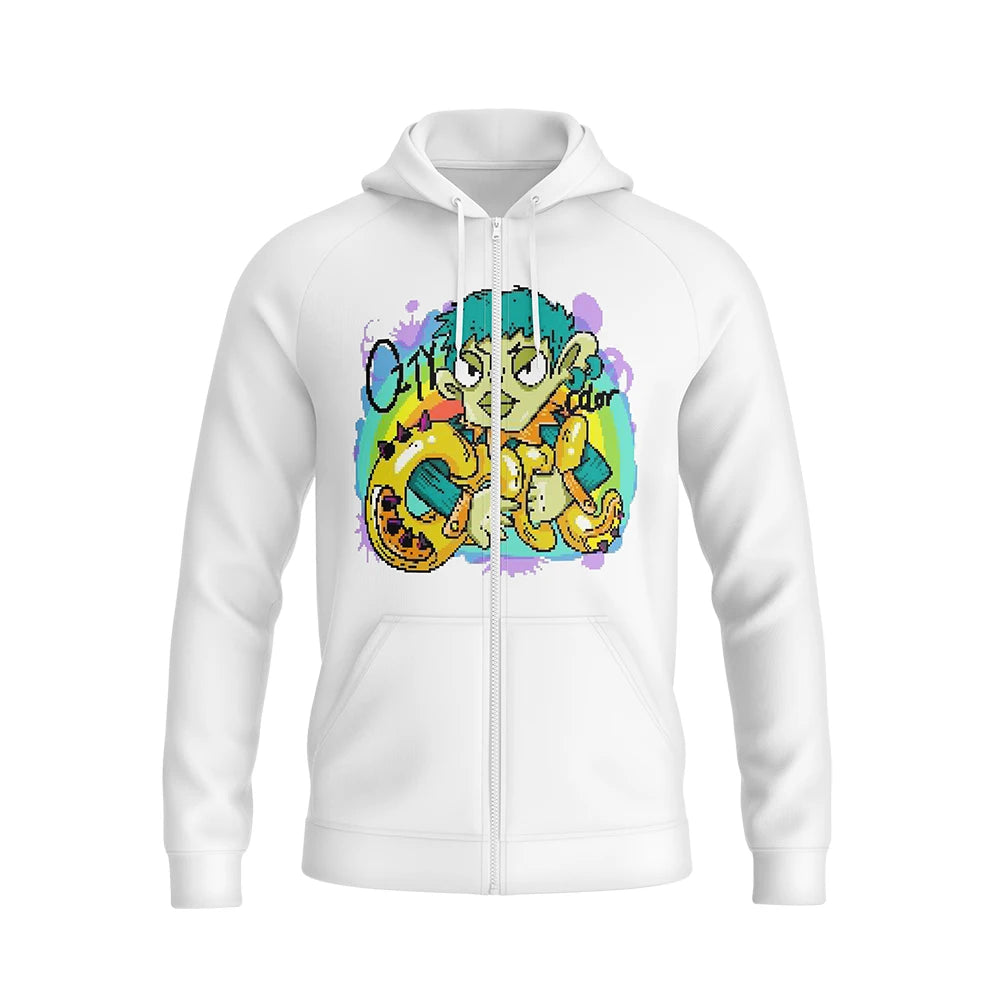 Best High Quality Men Zip up Jacket Zip Hoodie Custom Cotton Thick Custom Unisex Hoodie Heavyweight Puff Print Custom Zip Hoodie