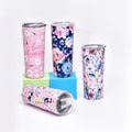 Custom 18/8 Stainless Steel Vacuum Insulated Cup Travel Coffee Mug 25oz Sport Tumbler with Lid