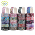 Personal Design Washi Paper Flower Tape Diy Planner Journal Masking Paper Washi Tape