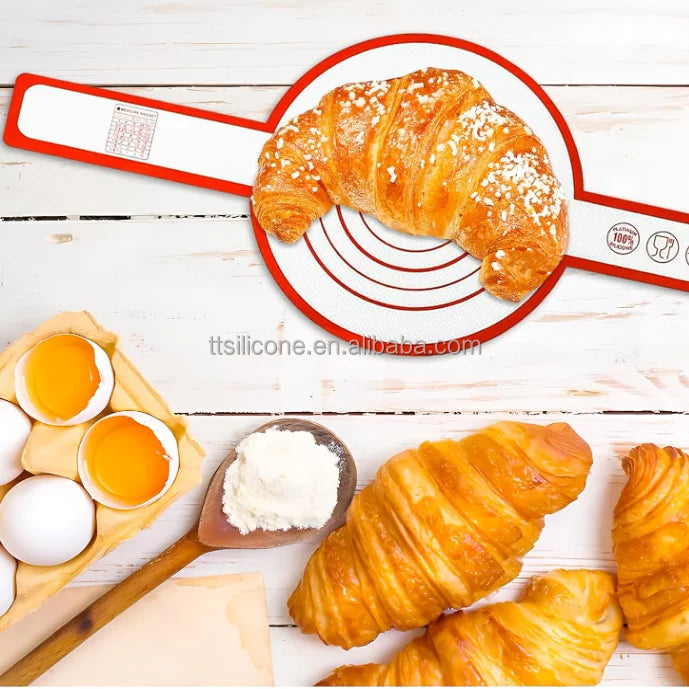 Silicone Long Bread Sling Support Customised Logos and Patterns High Temperature Resistant Easy to Clean Oil Resistant Non-Stick