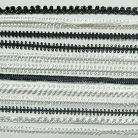 Rayon Trimming Lace Popular Multi Color Cord Lace for Decoration Custom Lace Trim Stretch