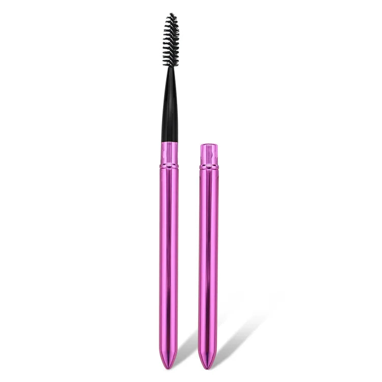 JDK 1PC Eyelash Extension Makeup Brush Aluminum Handle Eye Cosmetics Tools