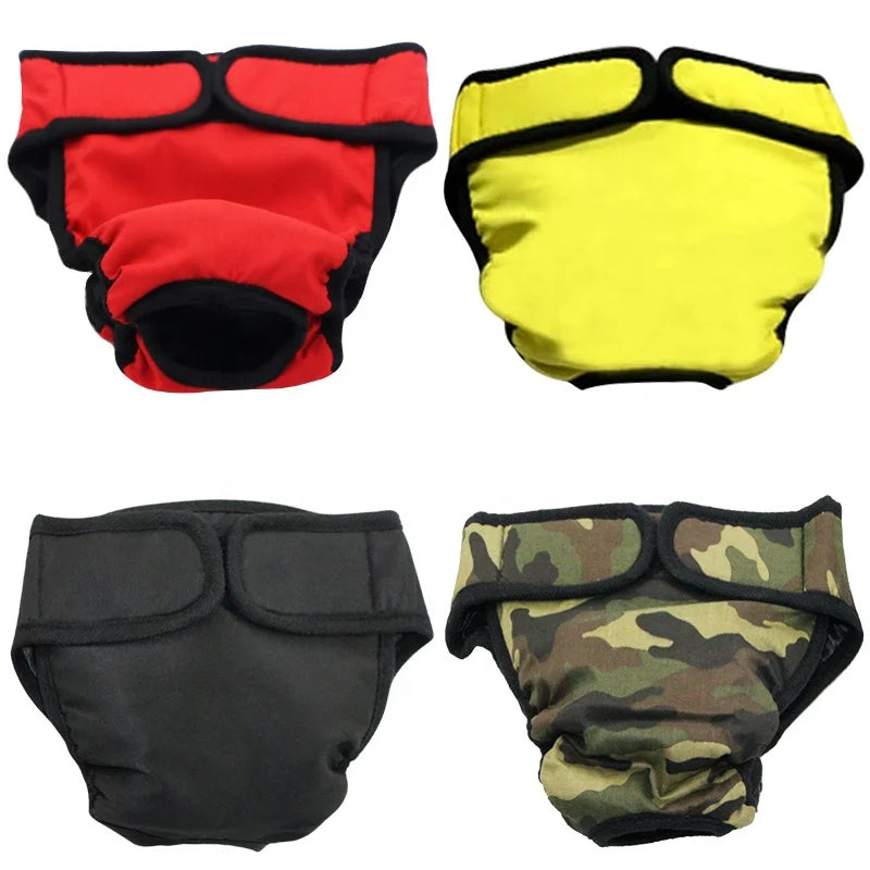 Physiological Pants Washable Hygienic Panties for Dogs Diaper Pant Shorts for Pet Clothes for Dogs Pets Dog Short