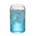 Wholesale Custom 12oz 16oz Craft Different Sizes Drinking Beer Glass Cup Beer Mugs Like Beer Cans with Bamboo Lid