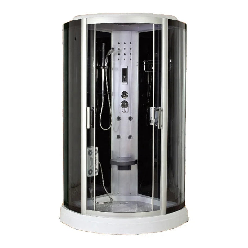 Wholesale Nordic Style Bathroom Walk in Steam Complete Bathroom Shower Room Cabin with Glass Sliding Door