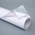 80um 120um Customized Strong Glue High Tensile Strength Single Sided Adhesive PVC Protection Protective Film for Glass Mirror