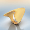 Provence Jewellery Fine Jewelry Hip Hop Design Bridal Wedding 18k Ring Pure Solid Gold
