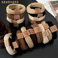 Simple High Elastic Seamless Bear Women Hair Tie Ponytail Hair Rope Cheap Headwear Wholesale