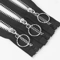 For Deepeel 5# Eco-Friendly Sewing Accessories Open End Resin Zippers with Special Teeth for Clothing Parts