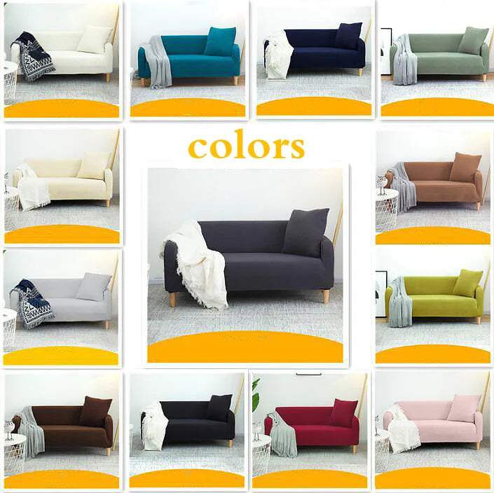 Modern 2-Seat Sofa Cover Nice Quality Durable Polyester Velvet Stretch Seat Covers Home Textiles Made of Spandex and Fabric
