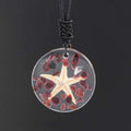 Diy Trending Products Multi AAA Stone 925 Sterling Silver Garnet Jewelry Round Pendant Crystal Stone