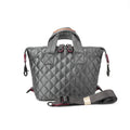 Custom Fashion Cotton Tote Bags Women Handbags Ladies Eco Friendly Shoulder Weekender Shopper Crossbody Quilted Puffer Tote Bag
