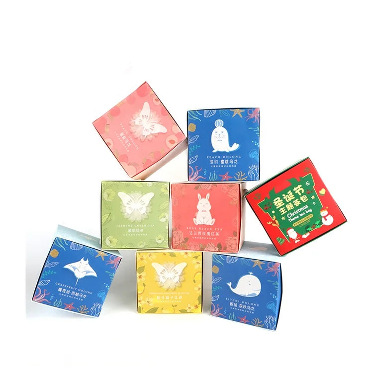 High Quality Food Grade Animal Tea Bags Individual Packaging in Boxes for Tea