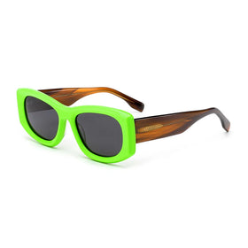 China Wholesale Acetate Fashion Designer Sun Glasses Handmade Vintage Polarized Uv400 Sun Glasses for Ladies Acetate Sunglasses