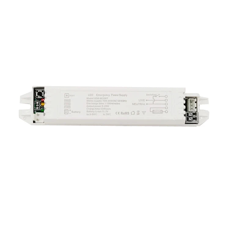 Wholesale Emergency Bulkheads Inverter Max 20W Dual Output LED Lighting Plastic Case ROHS Certified AC-DC Battery Pack