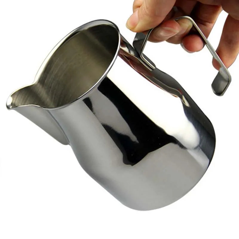 350/500ml Pull Flower Coffee Jug Milk Frothing Pitcher Stainless Steel Latte Art Creamer Coffee Cup Craft Espresso Machines