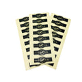 Custom Art Paper Gold Foil Logo Cigar Label Packaging Cigar Band Sticker Cigar Labels