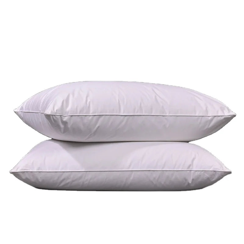 Customized  White Goose /Duck Feather Down Pillow Inner Cushion Pillow Insert for  Home/Hotel