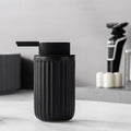 Nordic Style Fluted Design Ceramic Dispenser for Foam Lotion With Pump