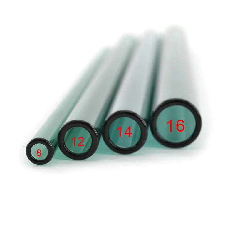 Long Glass Top Seller 12 Inch 1 Piece Borosilicate Glass Bar Accessories Glass Straw Drinking Straws Tea Glasses Available