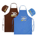 Wholesale Kitchen Baking Set Chef Apron Cooking Kitchen Apron Waterproof Non-Woven Material Customized Chef Caps Chef Aprons