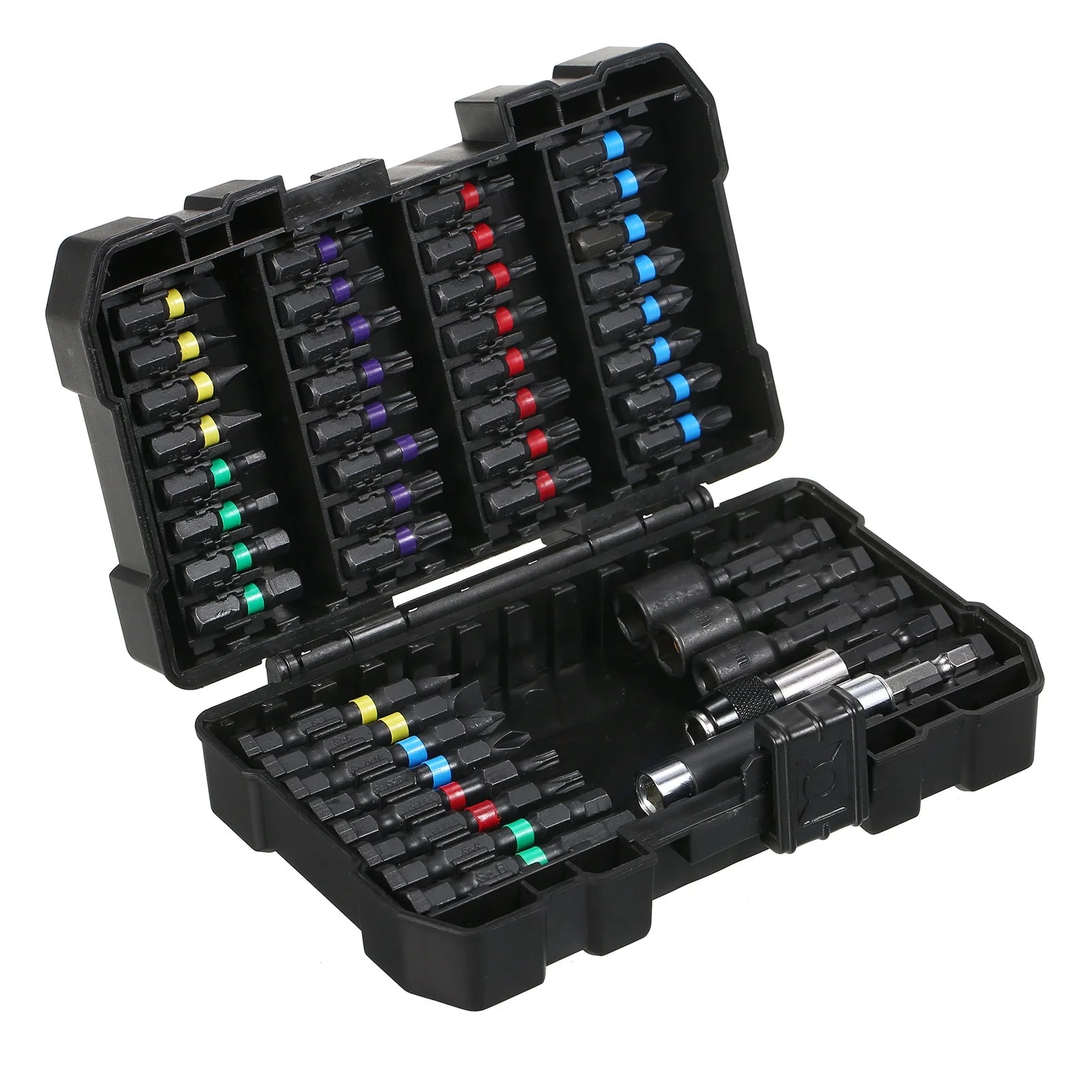 45PCS Screwdriver Bit Set Impact Driver Bit Set for Wood Metal Steel and Security Screwdriver Bits for Power Tool