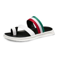 2025 New Creative Men's Flip Flops Anti-Slip Soft Sole Outdoor Genuine Cow Leather Casual Slippers Beach Embroidered Winter