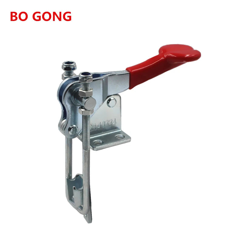 BOGONG GH-40334 Latch-Action Toggle Clamp Quick Release U Bolt Self-lock Catch Clip 360 Lbs Capacity Toggle Clamp Latch 40334